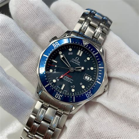 omega seamaster blue automatic